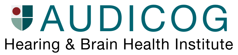 AUDICOG Hearing and Brain Health Institute logo